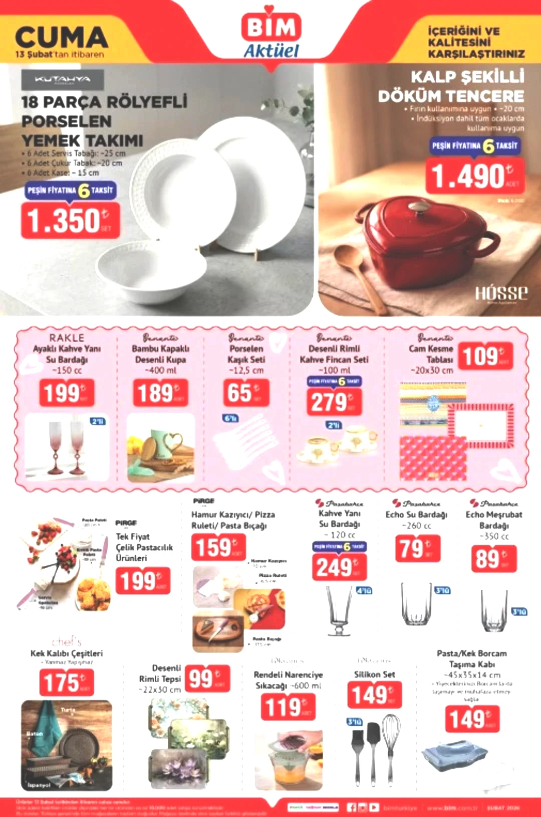 BİM'de Samsung A16 cep telefonu! 13 Şubat 2026 BİM katalogu yayımlandı! 5