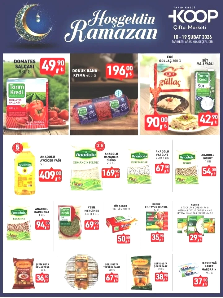 Tarım Kredi KOOP 10-19 Şubat 2026 Hoşgeldin Ramazan Katalogu yayımlandı! - Sayfa 2