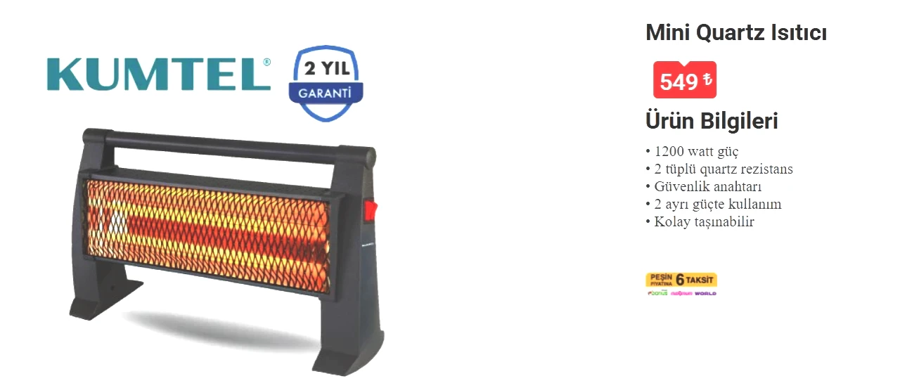 BİM’den içininizi ısıtacak fırsat: BİM’e 27 Şubat Cuma Çift Yönlü Şömine Isıtıcı geliyor! - Sayfa 10