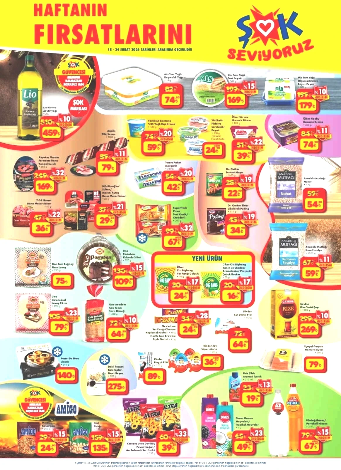 18-24 ŞUBAT ŞOK AKTÜEL KATALOĞU
