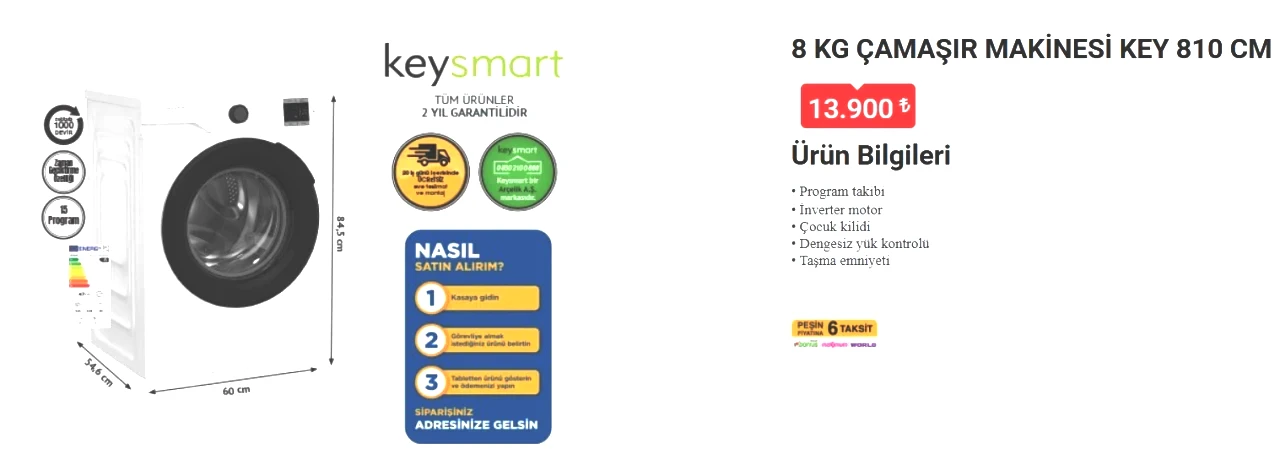Evinizi yenilemenin tam zamanı: 25 Şubat 2026 Çarşamba BİM’e Beyaz Eşya geliyor - Sayfa 6