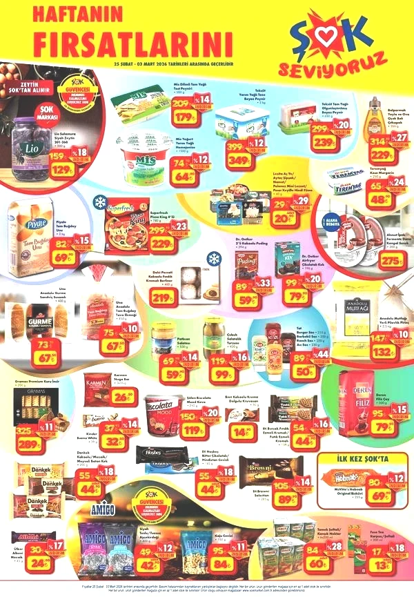 ŞOK 25 ŞUBAT 2026 KATALOĞU