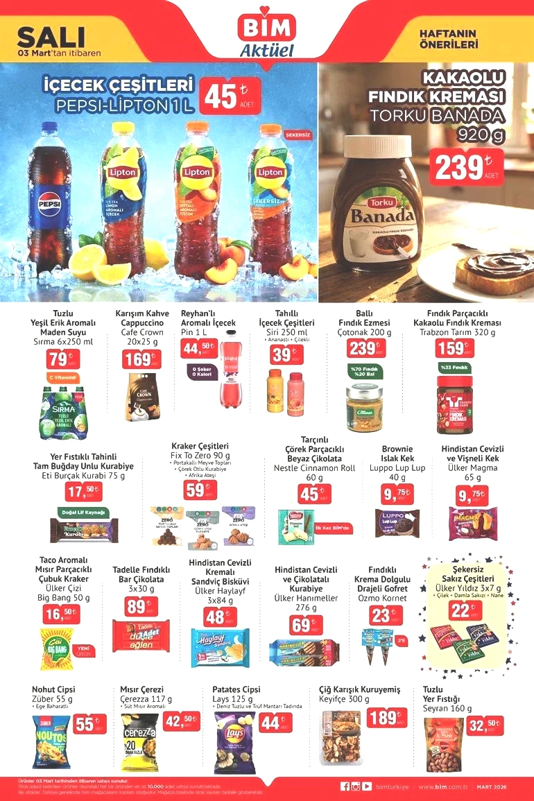 27 ŞUBAT BİM AKTÜEL KATALOĞU | BİM 27 Şubat aktüel kataloğunda bu hafta hangi ürünler satışa sunulacak Kahve Makinesi, Tost Makinesi, Isıtıcı, Karnıyarık Tencere...