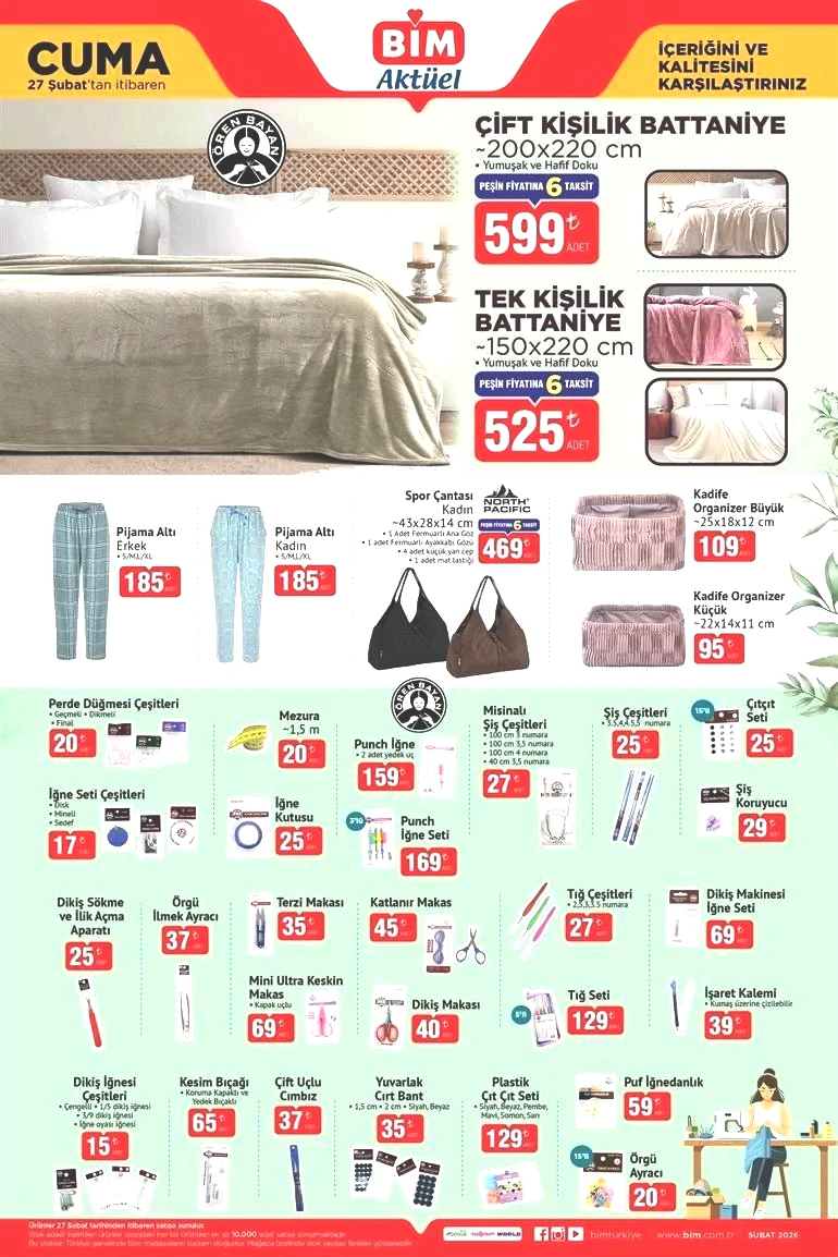 27 ŞUBAT BİM AKTÜEL KATALOĞU | BİM 27 Şubat aktüel kataloğunda bu hafta hangi ürünler satışa sunulacak Kahve Makinesi, Tost Makinesi, Isıtıcı, Karnıyarık Tencere...